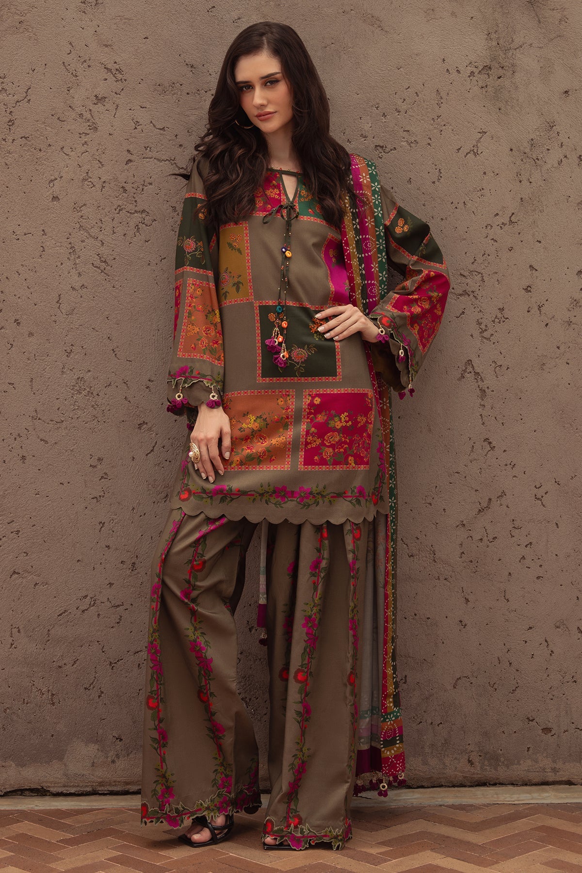 Brown 3Pcs RL- 1