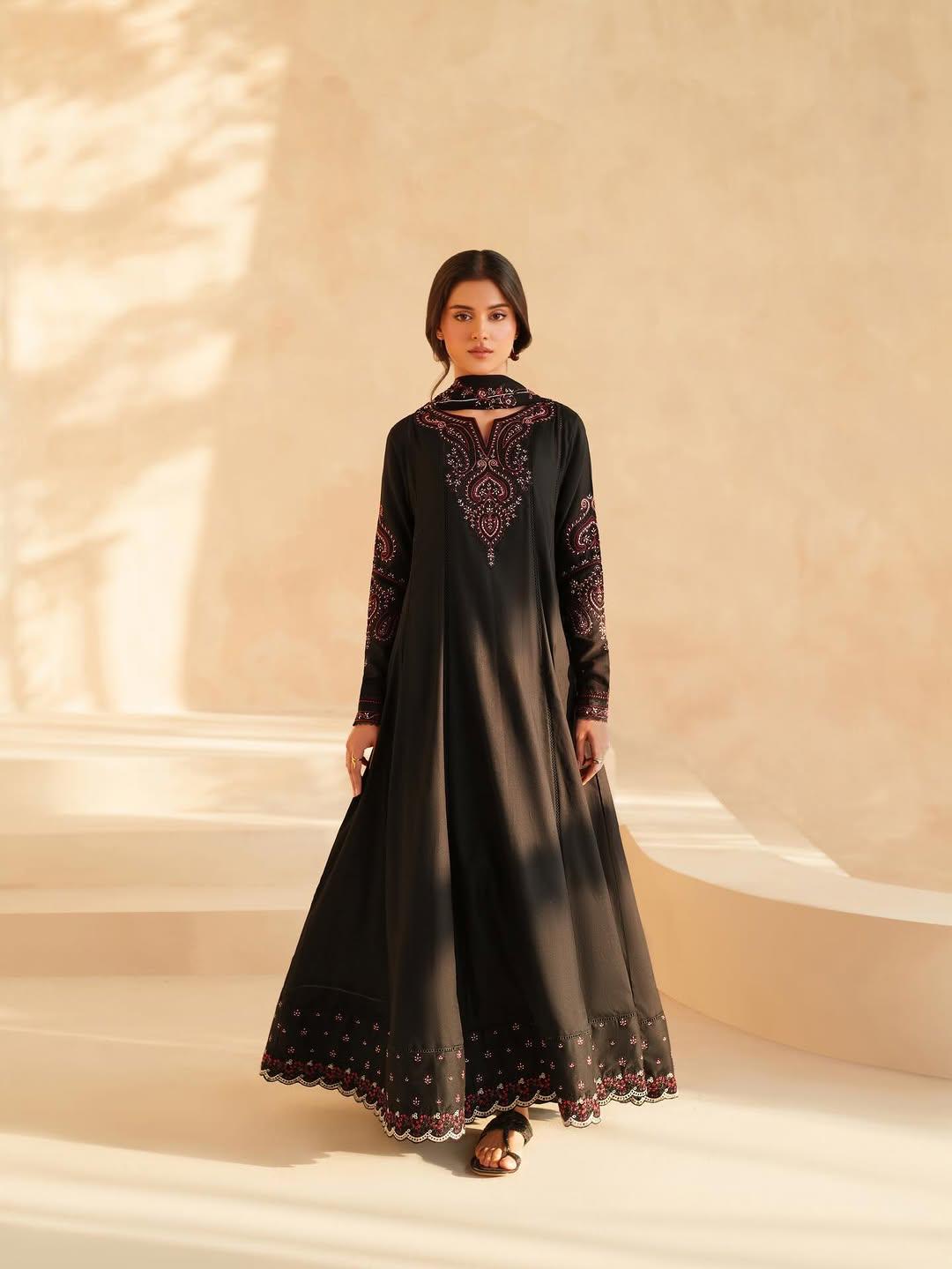 Anarkali Maxi Emb 3pc