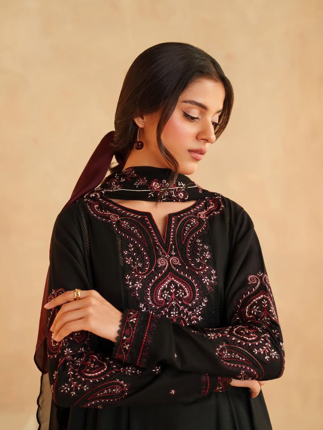Anarkali Maxi Emb 3pc