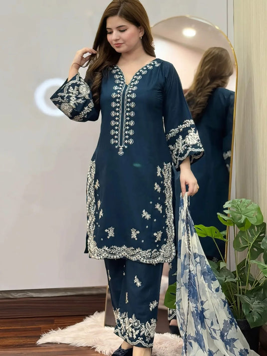 Rubi Emb 3pc Dress