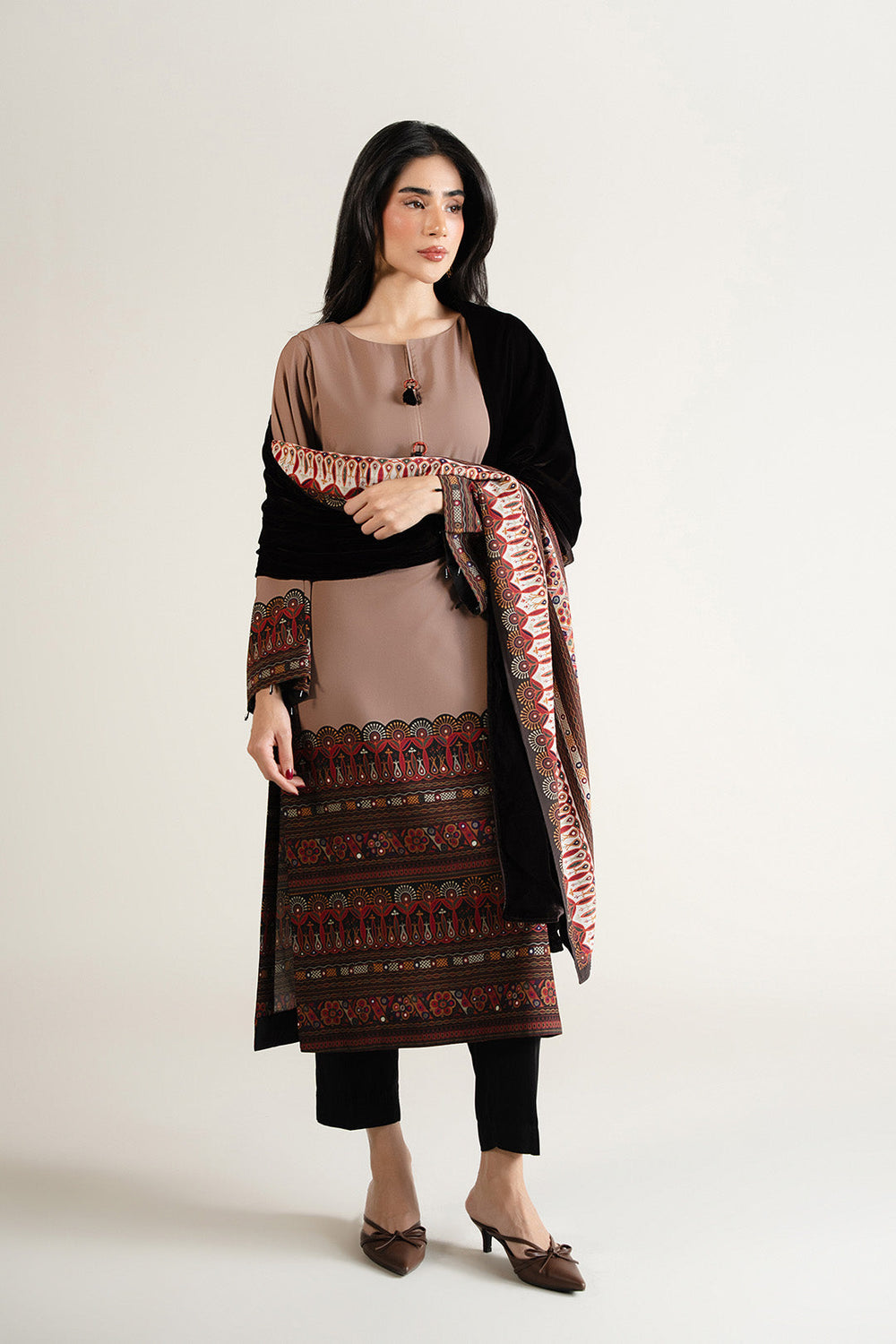 Tilhai Printed 3pc Dress