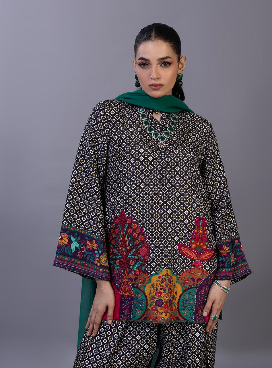 Opal Night 3pc Dress(Farshi Shalwar)