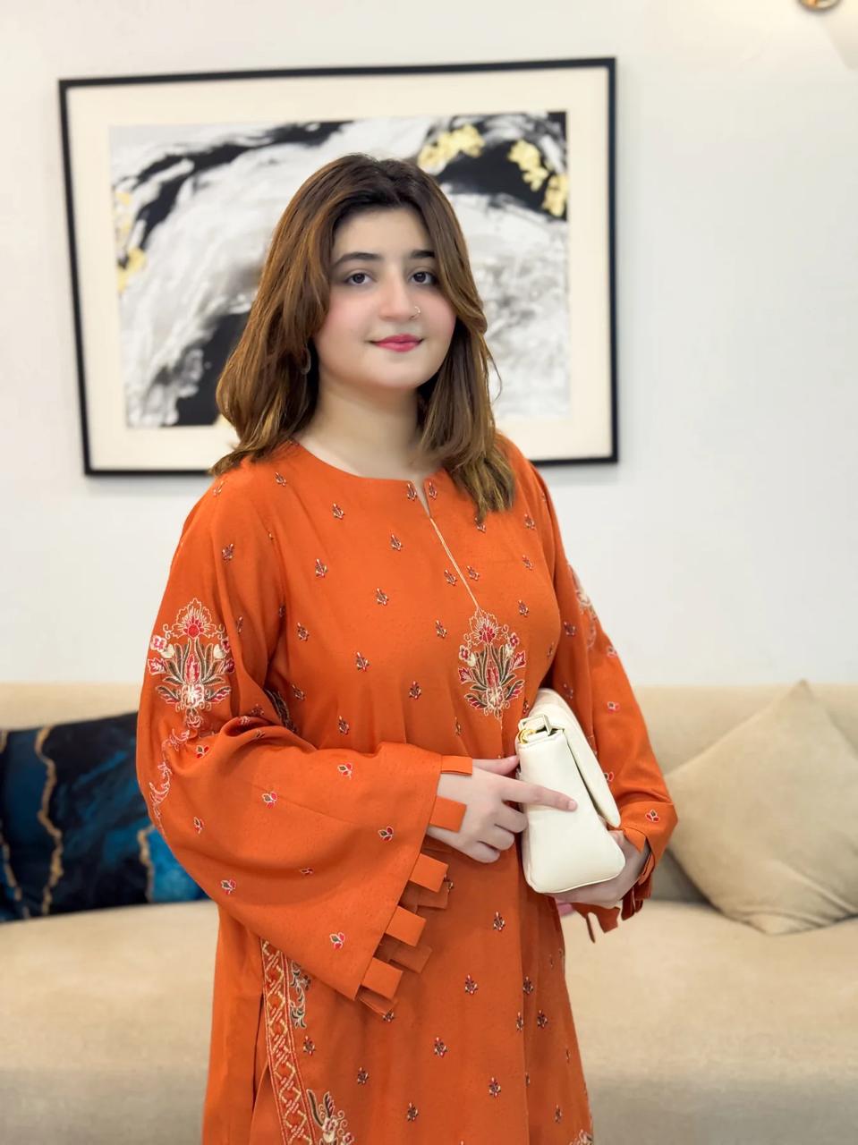 Zobia Emb 2pc Dress