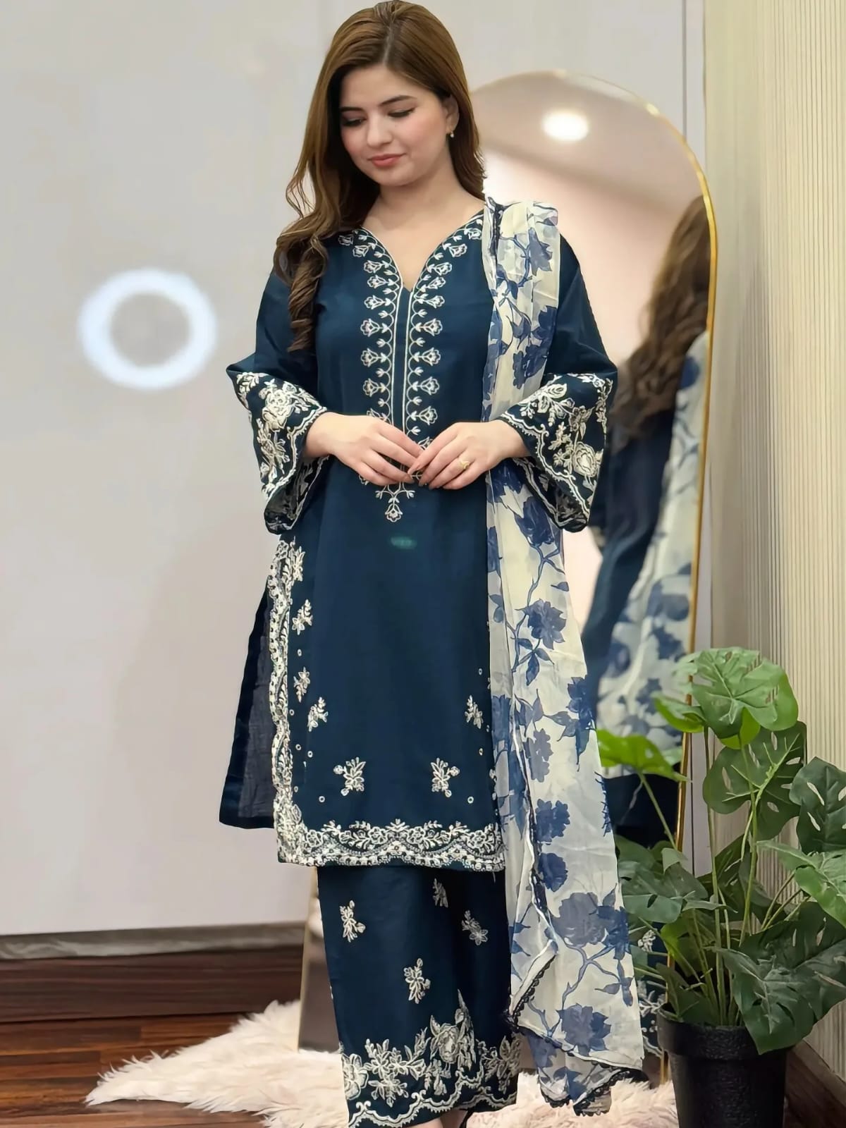 Rubi Emb 3pc Dress