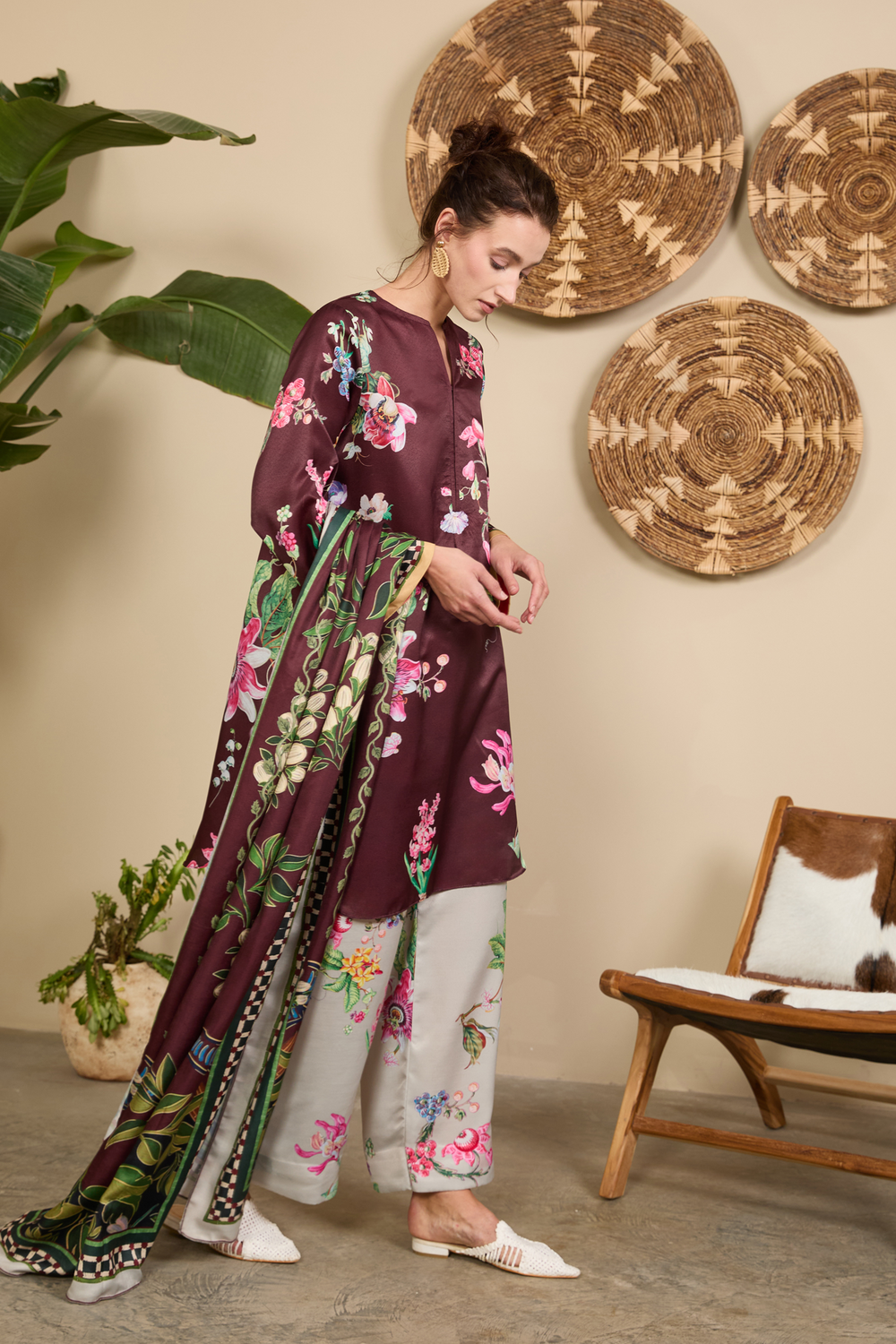Falak Printed 2pc Dress