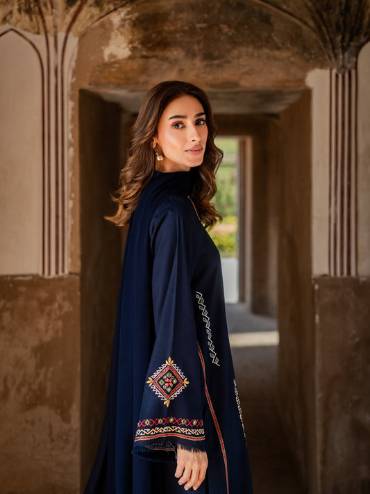 Roha Embroidered 3pc Dress