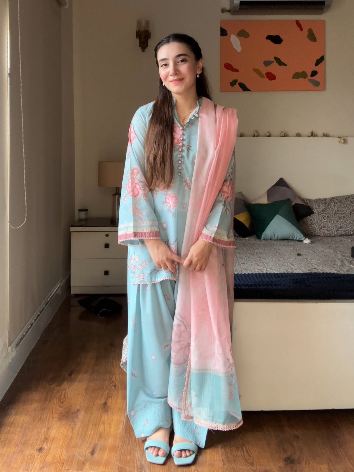 Afsana Digital Print 3pc