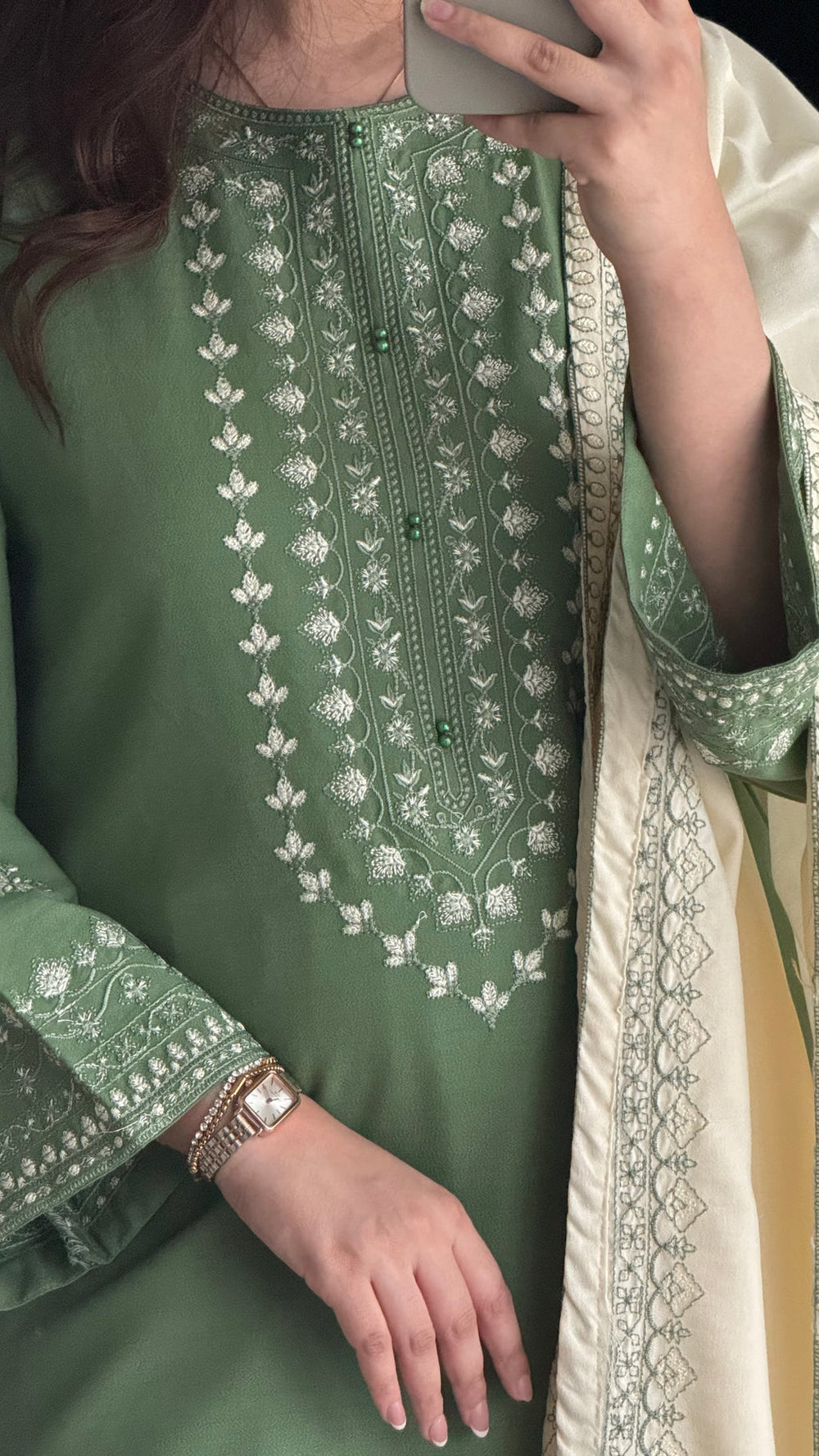 Suroor Emb 3pc Dress