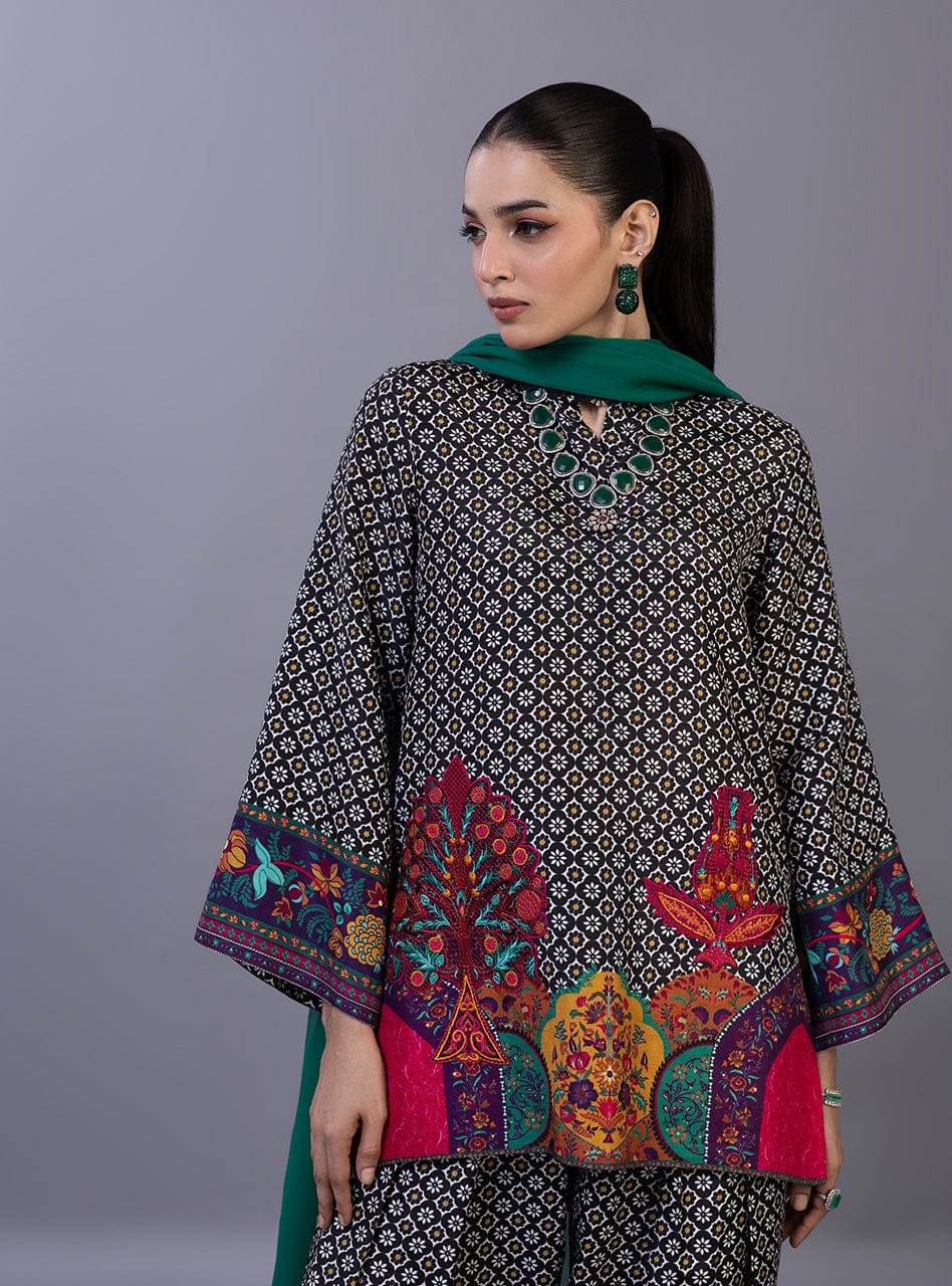 Opal Night 3pc Dress(Farshi Shalwar)