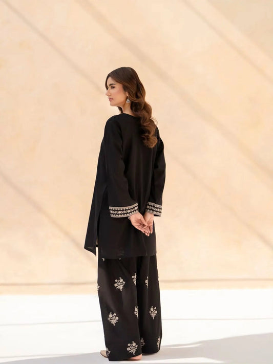 Siyahi Emb 2pc Dress