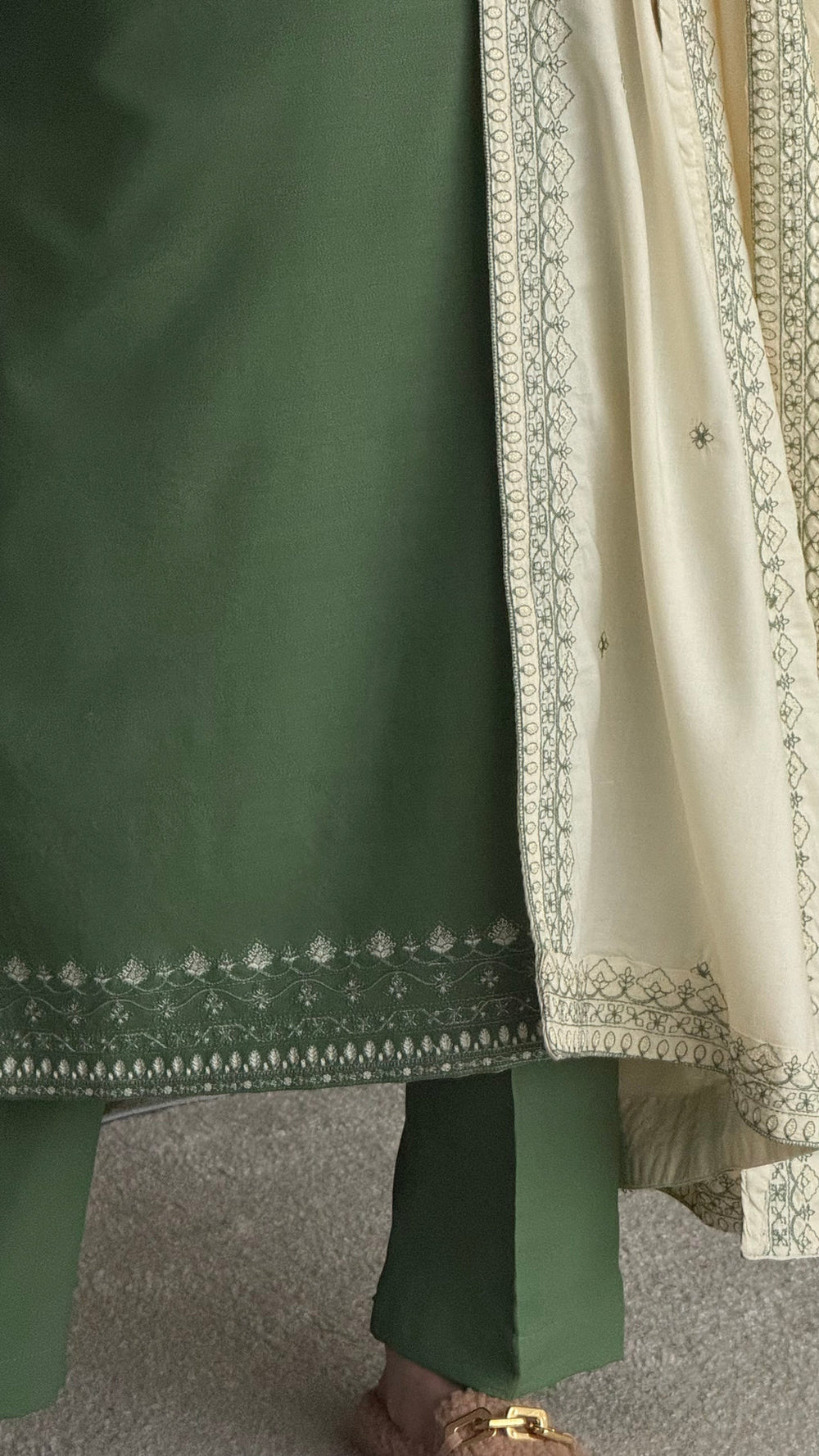 Suroor Emb 3pc Dress