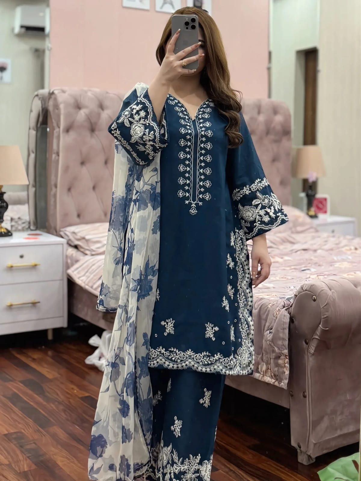 Rubi Emb 3pc Dress