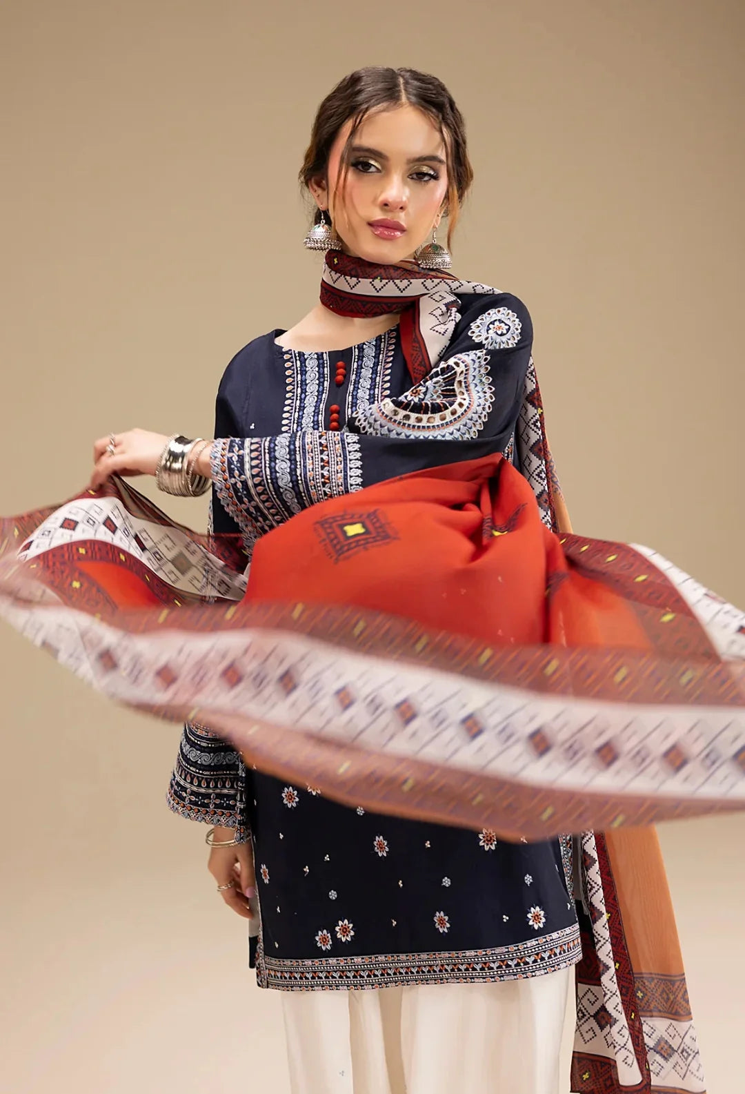 Arzu Full Embroidered 3pcs(Stitched) RL-3